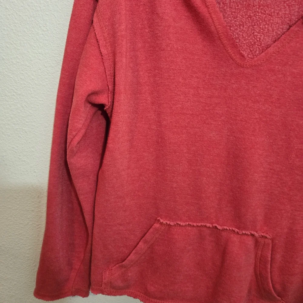 Ocean Drive Sweatshirt Red Small - Picture 3 of 5